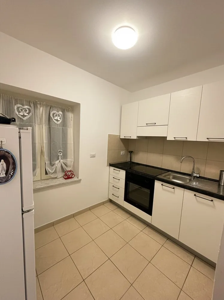 Casa Vichy, cucina con forno e frigorifero