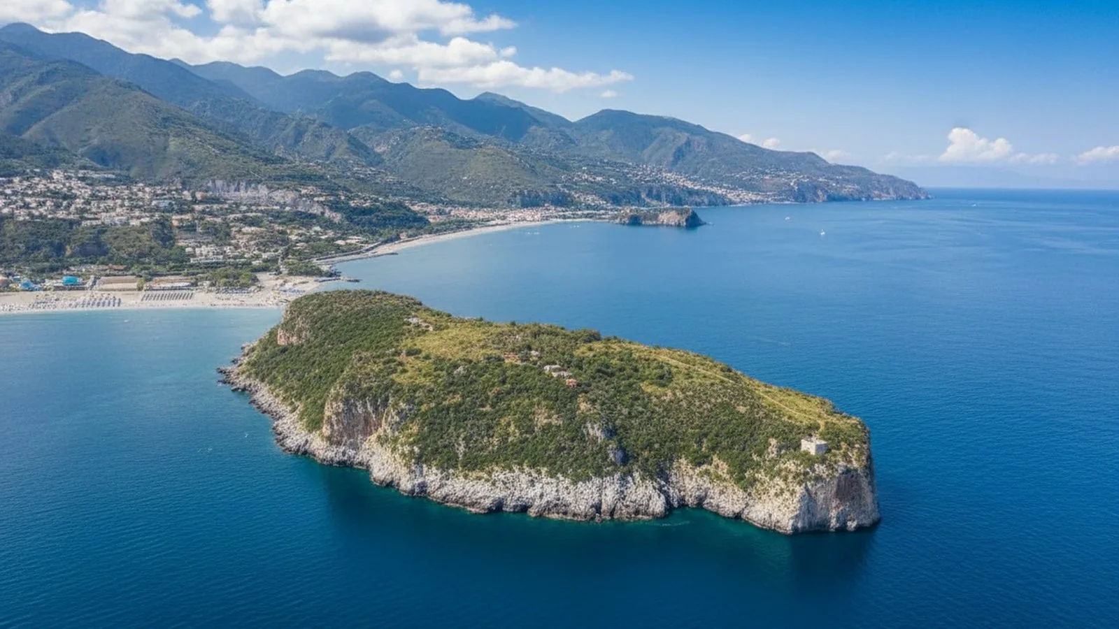 L'isola di Dino, nei dintorni di Casa Vichy